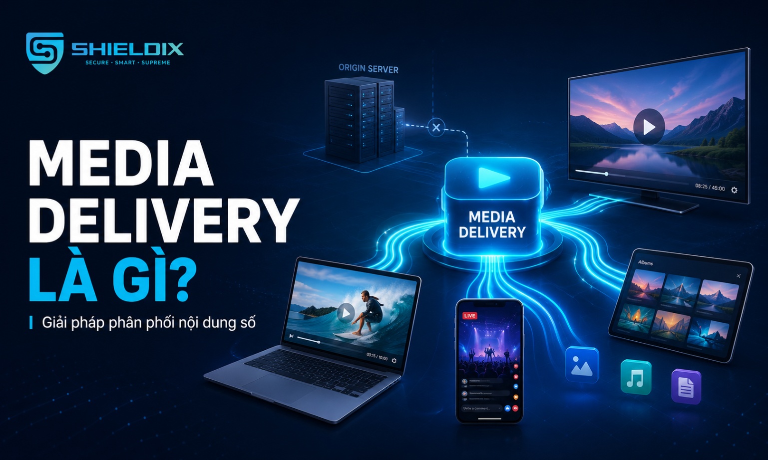 Media Delivery là gì? Giải pháp phân phối nội dung số
