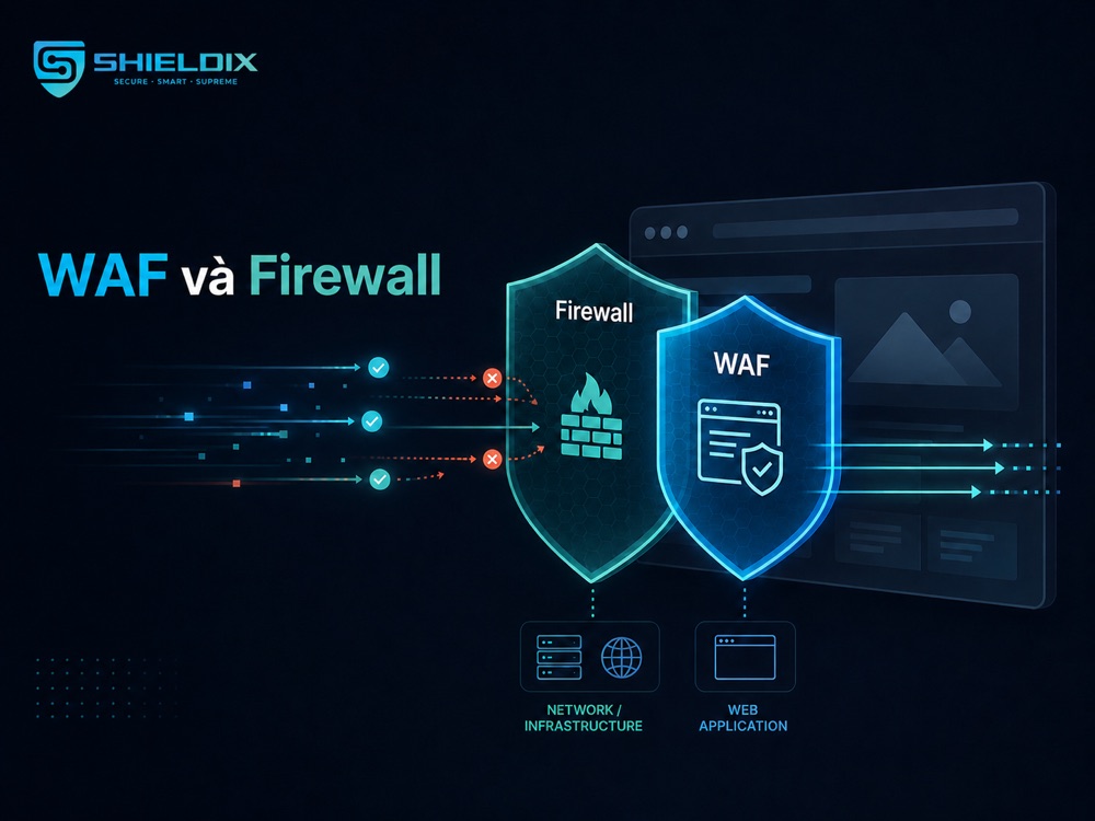 So sánh WAF và Firewall khác nhau thế nào